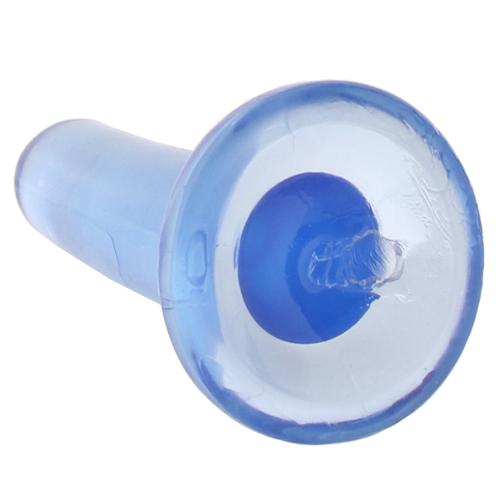 RealRock 5 Inch Straight Dildo in Blue Dildo Sex Toys > Anal Dildos - Tophatter Daily Deals