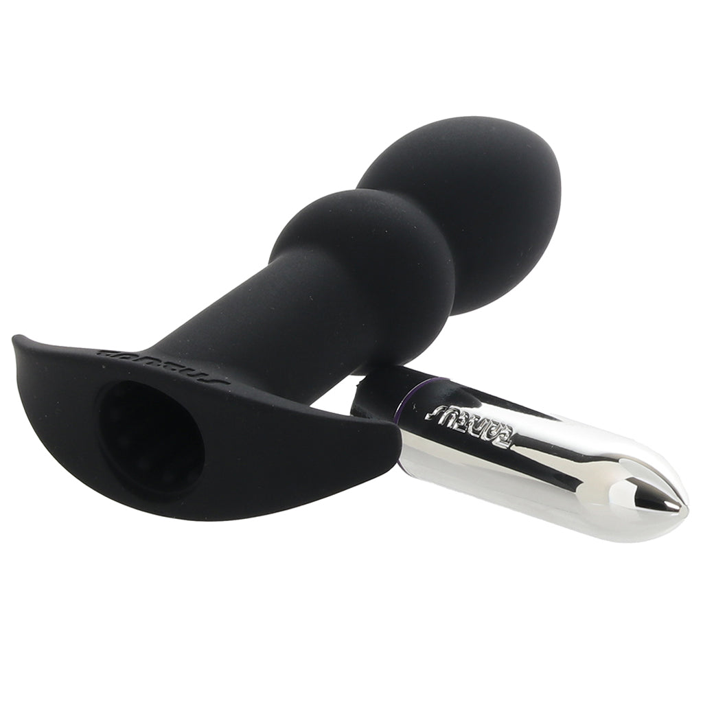 Perfect Vibrating Anal Plug in Black - Tophatter's Vibrator Deals Online Anal Sex Toys > Butt Plugs - Tophatter Daily Deals