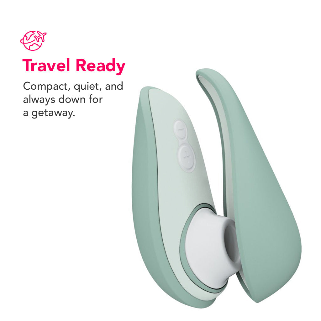 Womanizer Liberty 2 Clitoral Stimulator in Sage Vibrators > Clitoral Stimulators - Tophatter Daily Deals