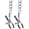 Velvet Noir Collar & Removable Clamps Bondage and Fetish > Leashes and Collars - Tophatter Daily Deals