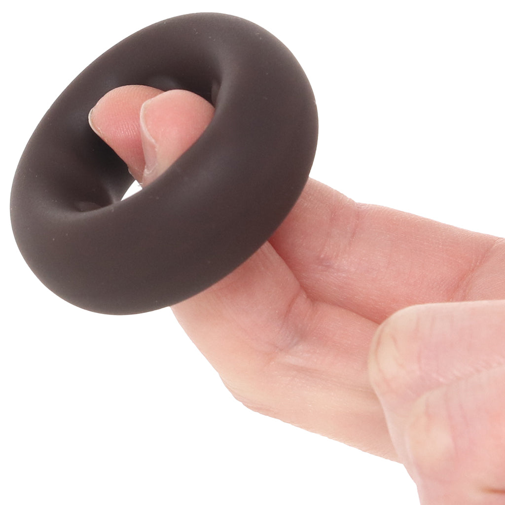 Gunner Liquid Silicone Super Stretch C-Ring in Dark Cock Rings - Tophatter Daily Deals