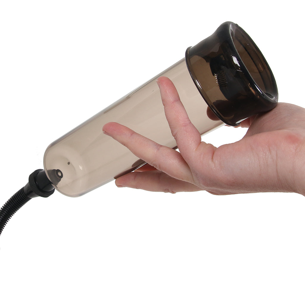 Beginner's Power Pump in Smoke Male Enhancement > Penis Pumps - Tophatter Daily Deals