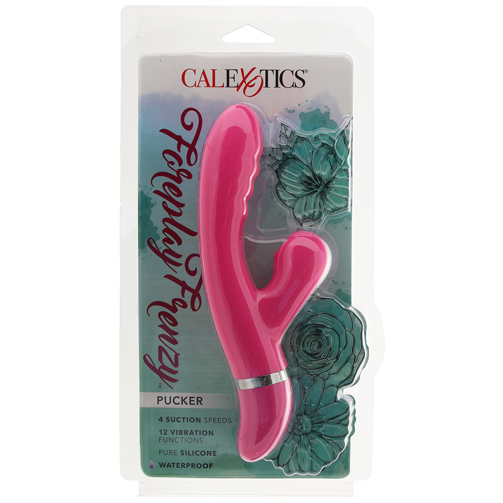 Foreplay Frenzy Pucker Suction Rabbit Vibe Vibrators > Rabbit Vibrators - Tophatter Daily Deals