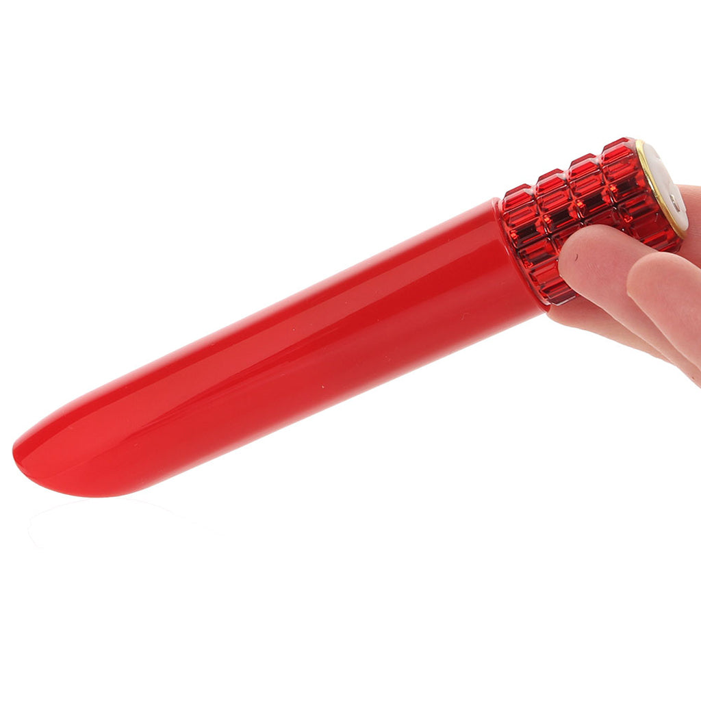 Oh My Gem Desire Power Vibe in Ruby Vibrators > Bullet and Egg Vibrators - Tophatter Daily Deals
