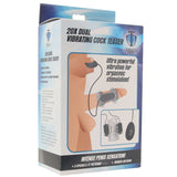 Trinity Men Dual Vibrating Cock Teaser Cock Rings - Tophatter Daily Deals