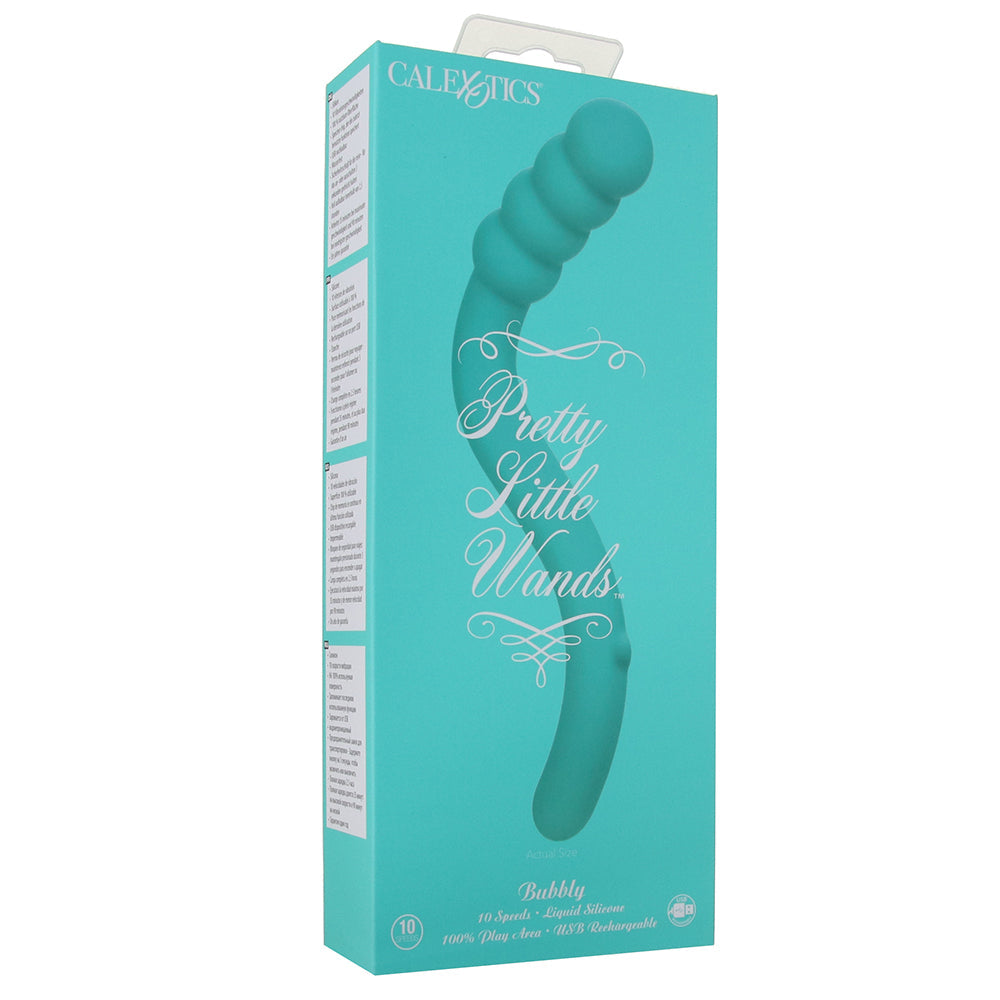 Pretty Little Wands Bubbly Flexible Vibe Vibrators > G-Spot Vibrators - Tophatter Daily Deals