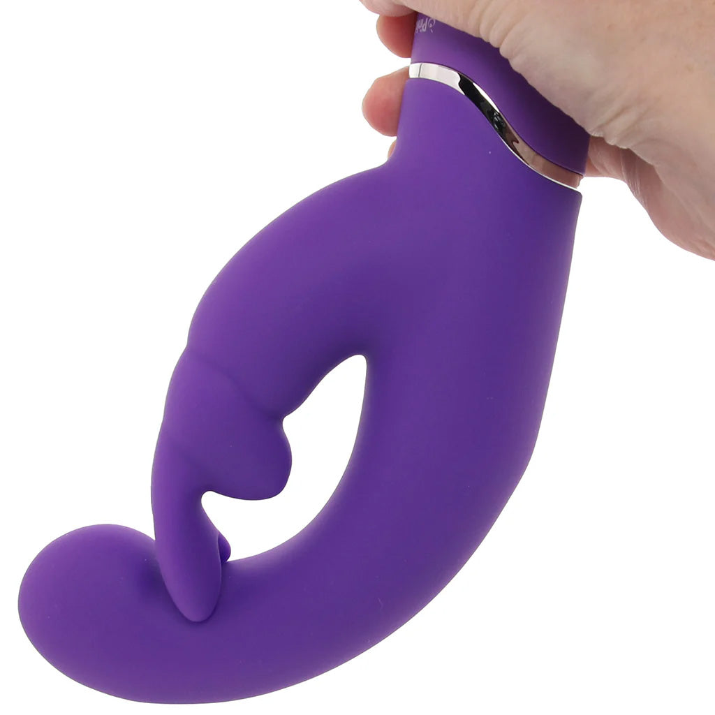 PinkCherry G-Spot Stroker Rabbit Vibe in Purple Vibrators > Rabbit Vibrators - Tophatter Daily Deals