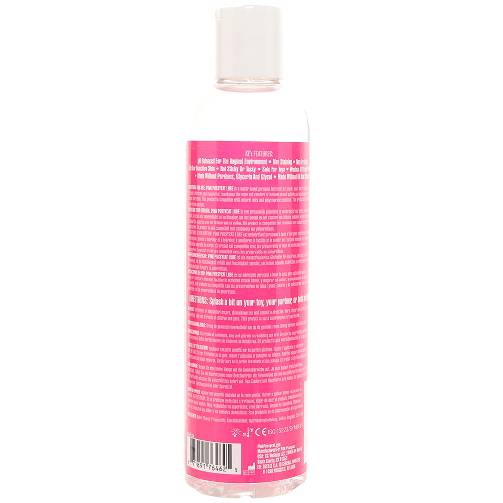 Pink Pussycat Purrr-fect Water-Based Lube in 8oz/ 240ml - Tophatter's Adult Sex Toys Online Lubes and Lotions > Water Based Sex Lubes - Tophatter Daily Deals