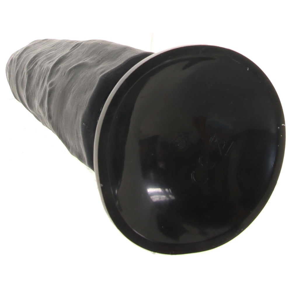 Real Feel Deluxe 7 Inch Vibrating Wall Banger Dildo in Blac Vibrators > Realistic Vibrator Dildos - Tophatter Daily Deals