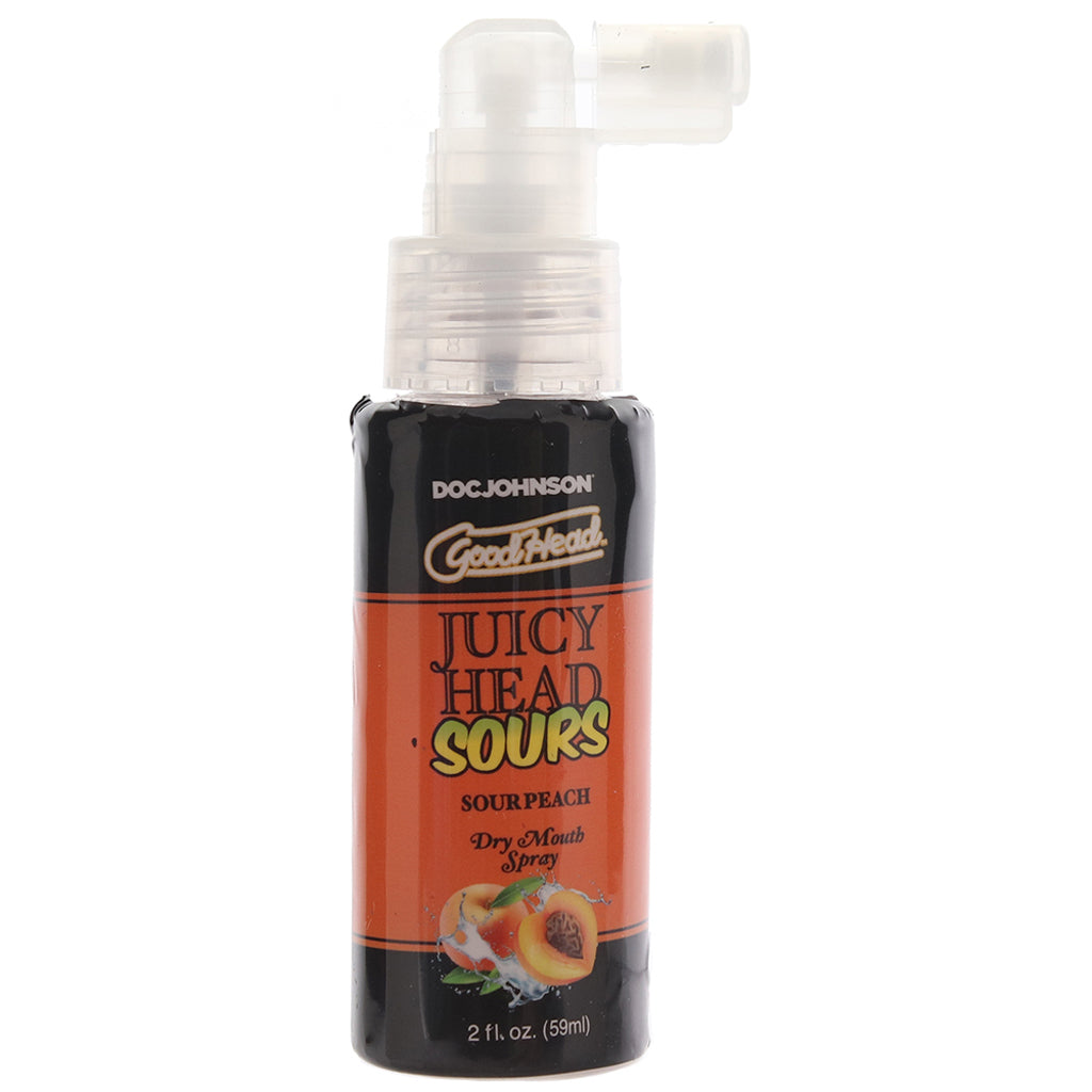 GoodHead Juicy Head Sours Mouth Spray 2oz/59ml in Peach Lubes and Lotions > Flavored Sex Lubes - Tophatter Daily Deals