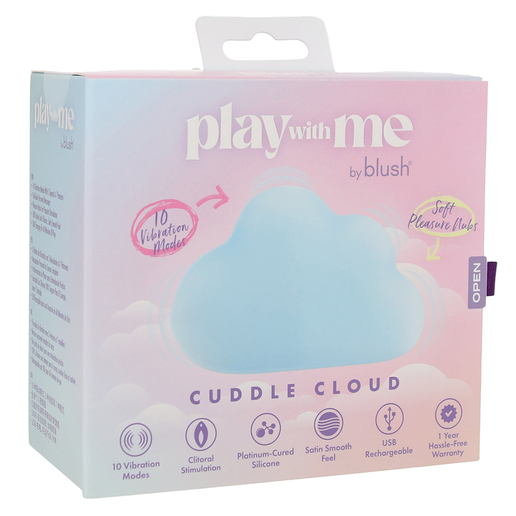 Play With Me Cuddle Cloud Vibe Vibrators > Clitoral Stimulators - Tophatter Daily Deals
