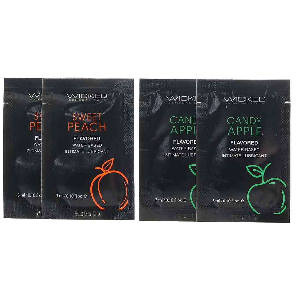 Teasers Fresh Fruit Lube Sampler Lubes and Lotions > Flavored Sex Lubes - Tophatter Daily Deals