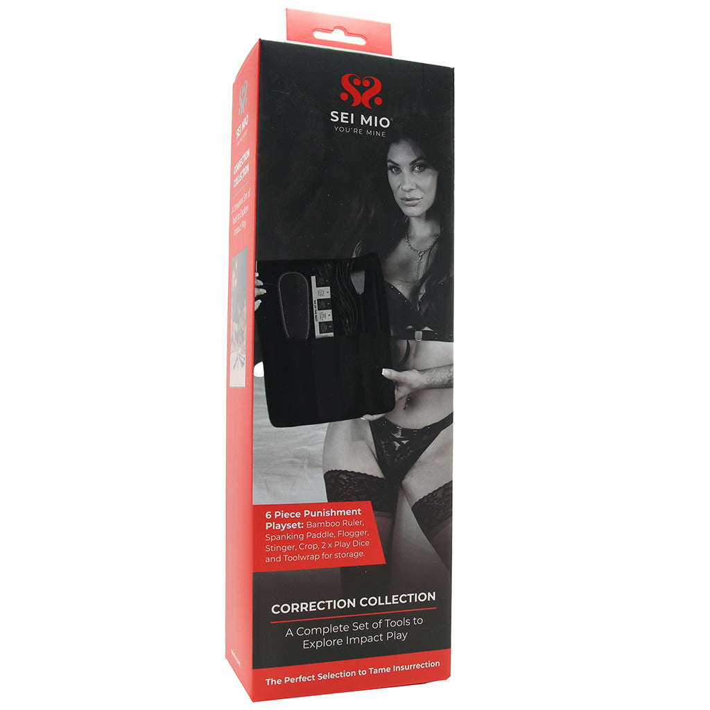 Sei Mio Correction Collection Impact Play Set Bondage and Fetish > Whips and Crops - Tophatter Daily Deals