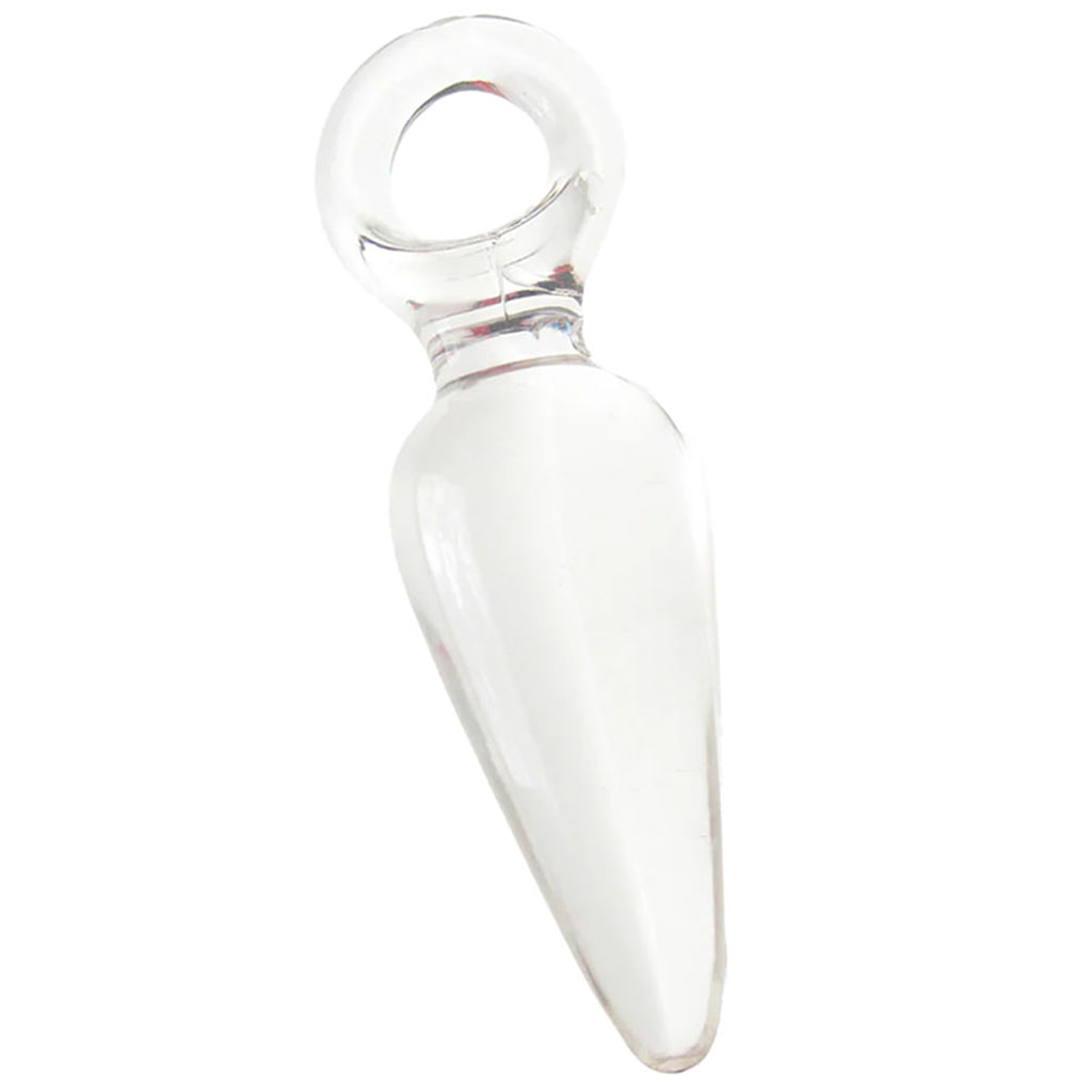 Jolie Pleasures Mini Butt Plug in Clear - Tophatter's Adult Sex Toys Online Anal Sex Toys > Butt Plugs - Tophatter Daily Deals