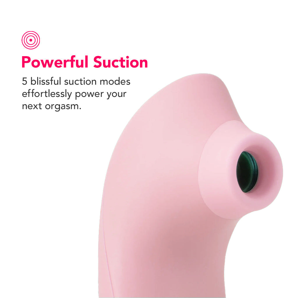 Pulse Lite Neo Suction Stimulator with App in Pale Rosette Vibrators > Clitoral Stimulators - Tophatter Daily Deals