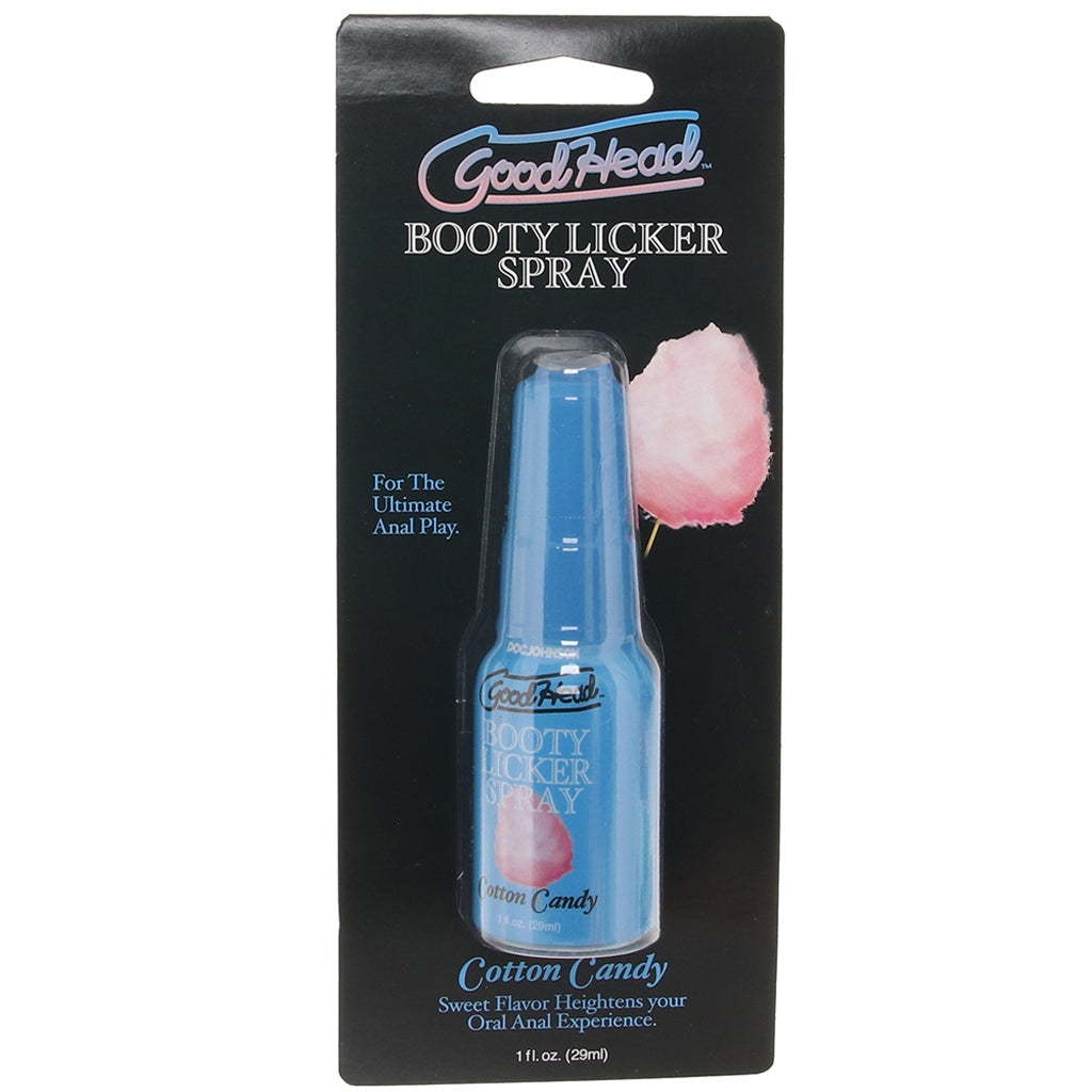 GoodHead Booty Licker Spray 1fl.oz/29ml in Cotton Candy Lubes and Lotions > Flavored Sex Lubes - Tophatter Daily Deals