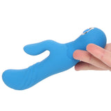 Posh Silicone Thumper G Vibe in Blue Vibrators > Rabbit Vibrators - Tophatter Daily Deals