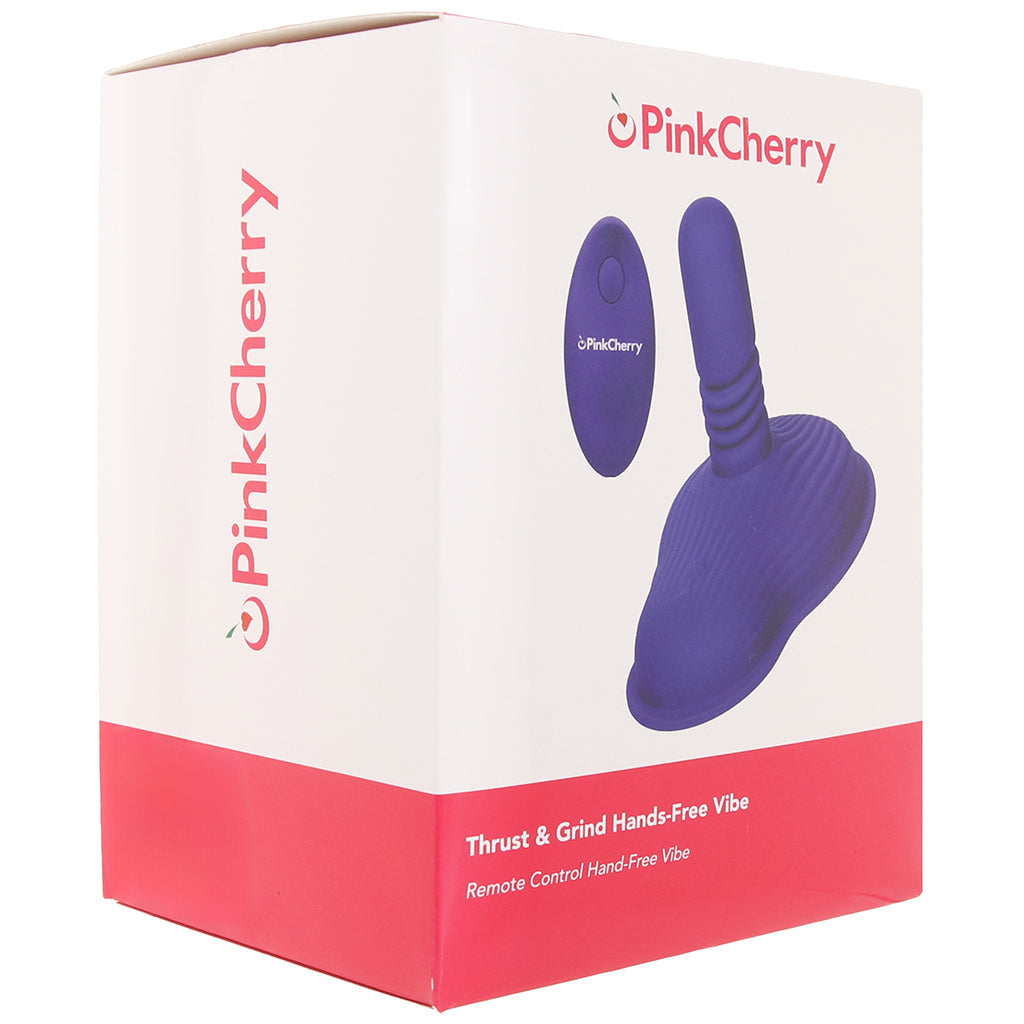 PinkCherry Thrust & Grind Hands-Free Vibe Thrusting Dildos & Vibrators - Tophatter Daily Deals