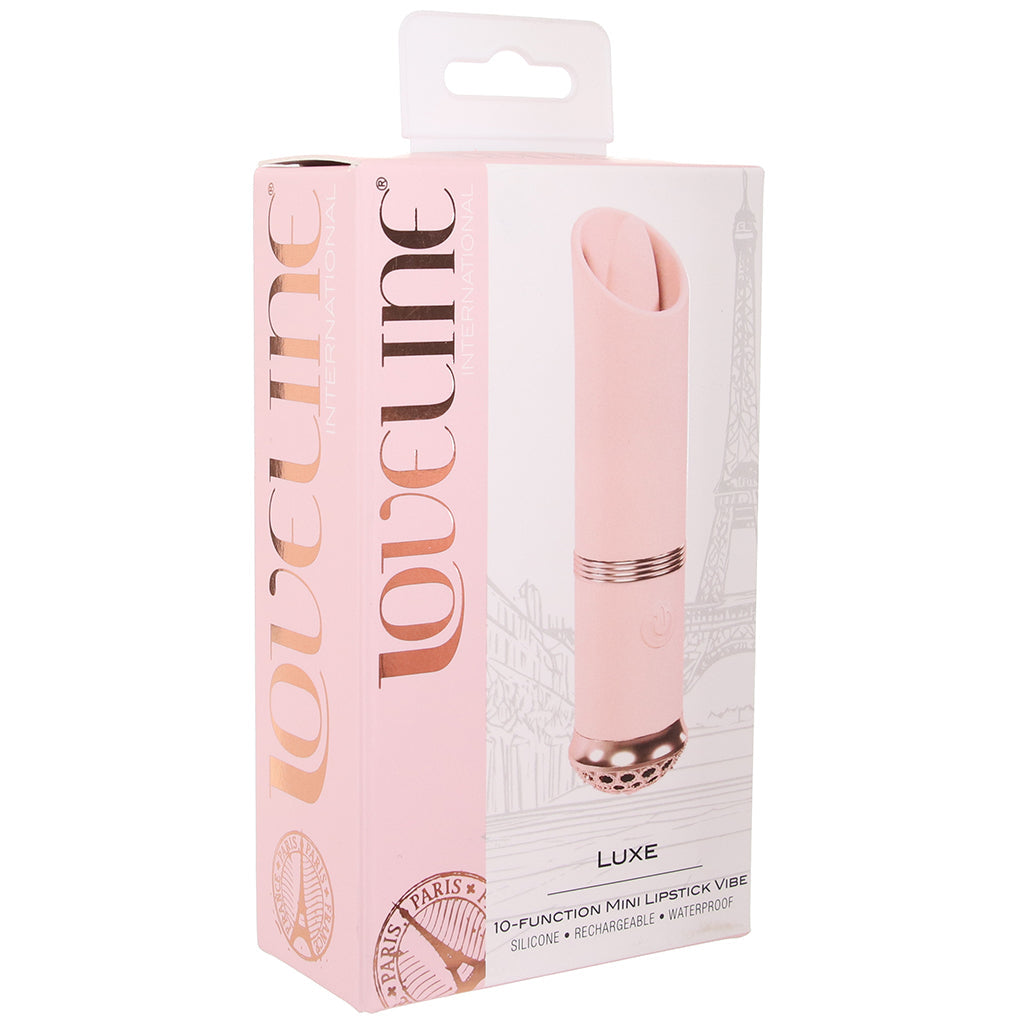 Loveline Luxe Mini Lipstick Vibe Vibrators > Clitoral Stimulators - Tophatter Daily Deals