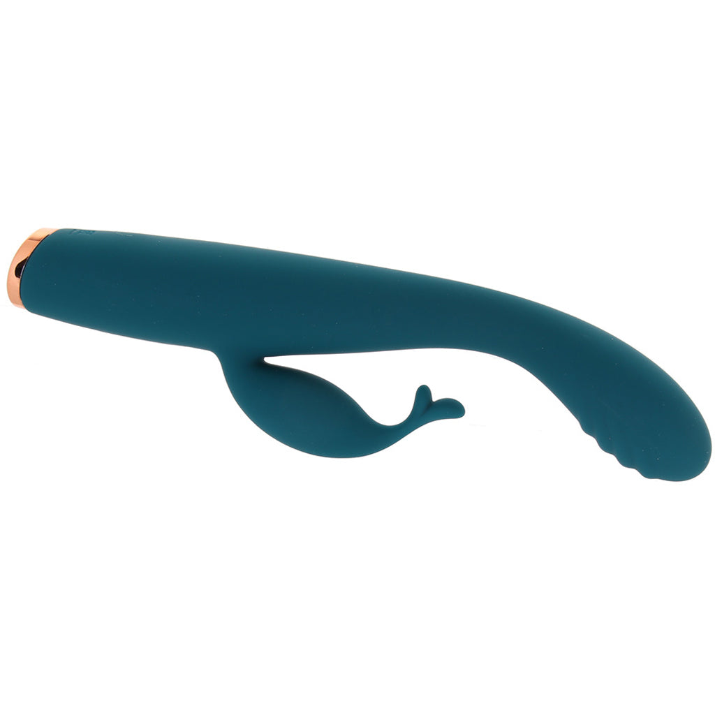 Luxe Skye Slim Rabbit Vibe in Teal - Tophatter's Adult Sex Toys Online Vibrators > Rabbit Vibrators - Tophatter Daily Deals
