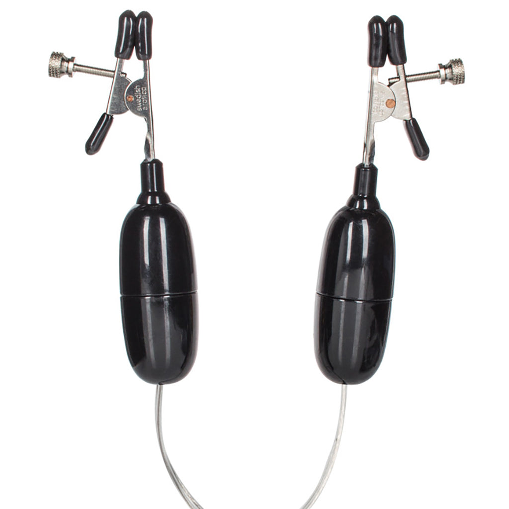 nipple play Vibrating Nipple Clamps Bondage and Fetish > Nipple Stimulators & Clamps - Tophatter Daily Deals