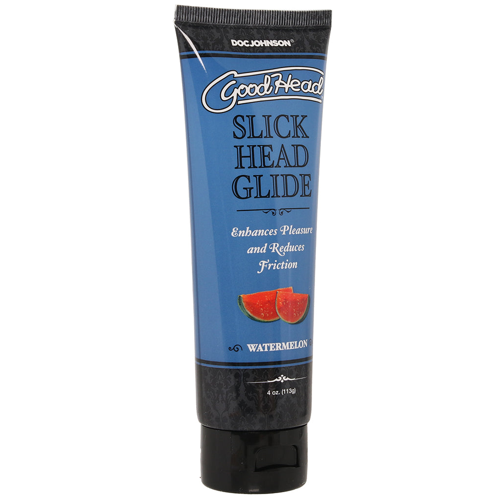 GoodHead Slick Head Glide 4oz/113g in Watermelon Lubes and Lotions > Flavored Sex Lubes - Tophatter Daily Deals