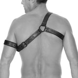 Ouch! Gladiator Harness with Arm Band Bondage and Fetish > Tools & Accessories - Tophatter Daily Deals