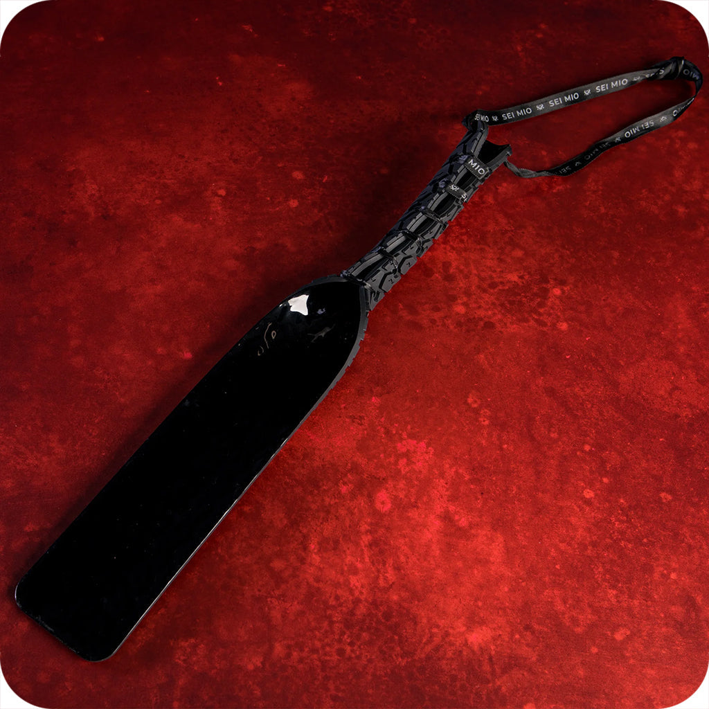 Sei Mio Tread Carefully Tyre Texured Paddle - Tophatter's Adult Sex Toys Online Bondage and Fetish > Whips and Crops - Tophatter Daily Deals