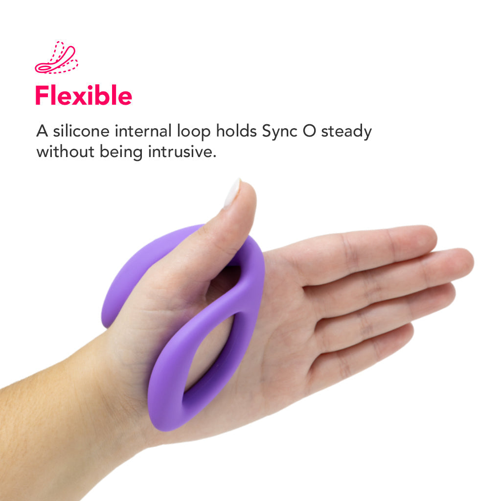 We-Vibe Sync O Expanding Couples Vibe in Purple Vibrators > G-Spot Vibrators - Tophatter Daily Deals