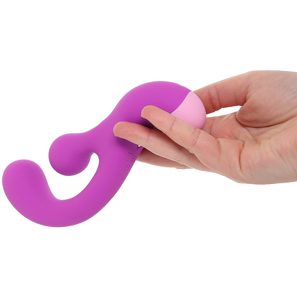 Bang! Gyro Silicone Rabbit Vibe in Purple Vibrators > Rabbit Vibrators - Tophatter Daily Deals