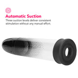 Pumped Rechargeable Automatic Luv Pump in Black Male Enhancement > Penis Pumps - Tophatter Daily Deals