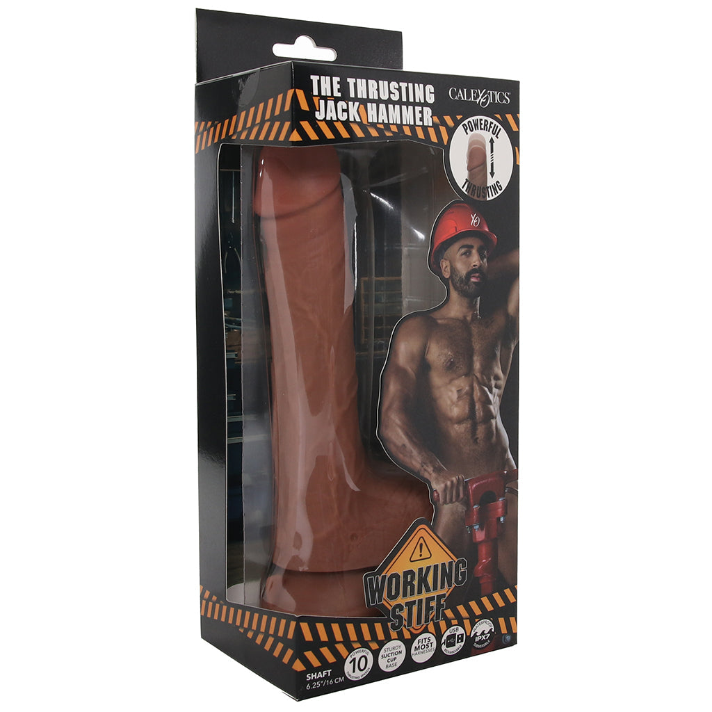 Working Stiff The Thrusting Jack Hammer Dildo Dildo Sex Toys > Realistic Dildos - Tophatter Daily Deals