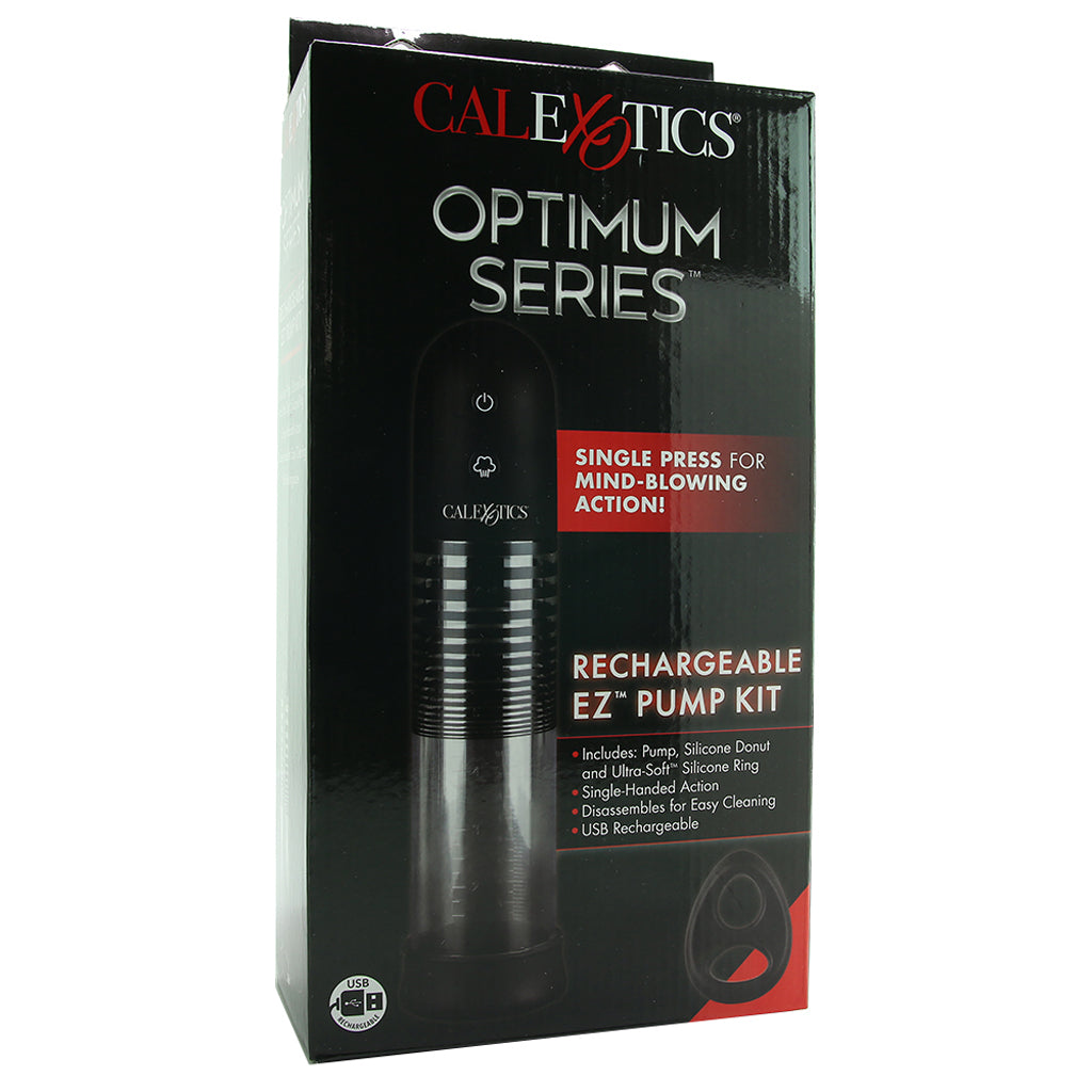 Optimum Series Rechargeable EZ Pump Kit Male Enhancement > Penis Pumps - Tophatter Daily Deals
