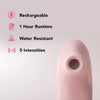 Pulse Lite Neo Suction Stimulator with App in Pale Rosette Vibrators > Clitoral Stimulators - Tophatter Daily Deals