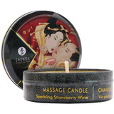 Romance Mini Massage Candle 1oz/30ml in Strawberry Wine Sensual Love > Massage - Tophatter Daily Deals