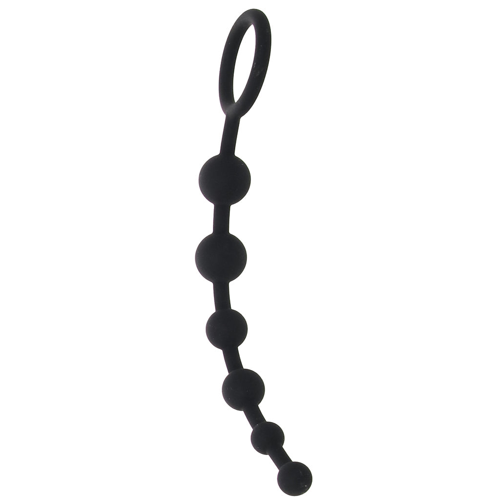 All About Anal Silicone Beads in Black - Tophatter's Adult Sex Toys Online Anal Sex Toys > Anal Beads - Tophatter Daily Deals