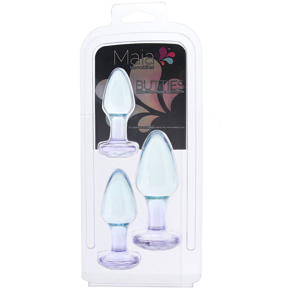 Butties Anal Plug Set - Tophatter's Adult Products Anal Sex Toys > Butt Plugs - Tophatter Daily Deals