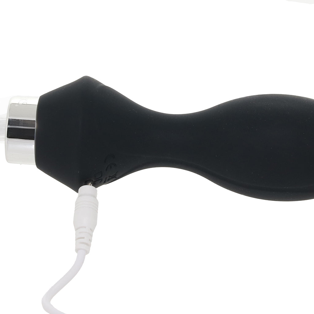 Booty Sparks Fiber Optic Vibrating Butt Plug Anal Sex Toys > Butt Plugs - Tophatter Daily Deals