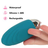 Oval Office Egg Vibe with Remote in Teal Vibrators > Bullet and Egg Vibrators - Tophatter Daily Deals
