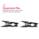 Stainless Steel Nipple Pegs Bondage and Fetish > Nipple Stimulators & Clamps - Tophatter Daily Deals