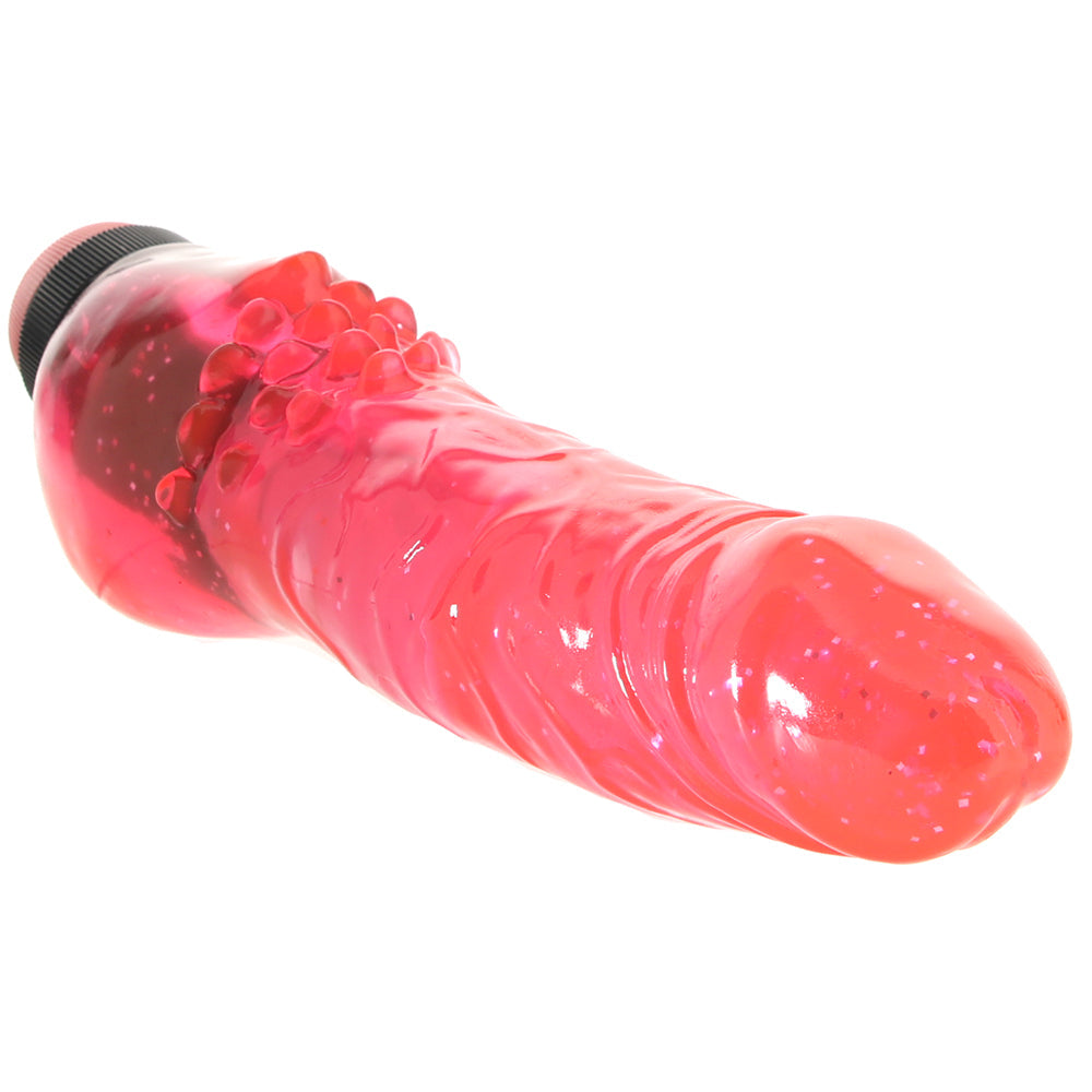 Hot Pinks Clitterific 8 Inch Vibe Vibrators > Realistic Vibrator Dildos - Tophatter Daily Deals