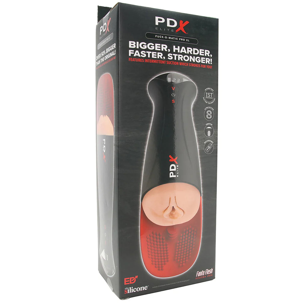 PDX Elite Fap-O-Matic Pro XL Suction Stroker in Light - Wholesale Prices (Limited Deals)