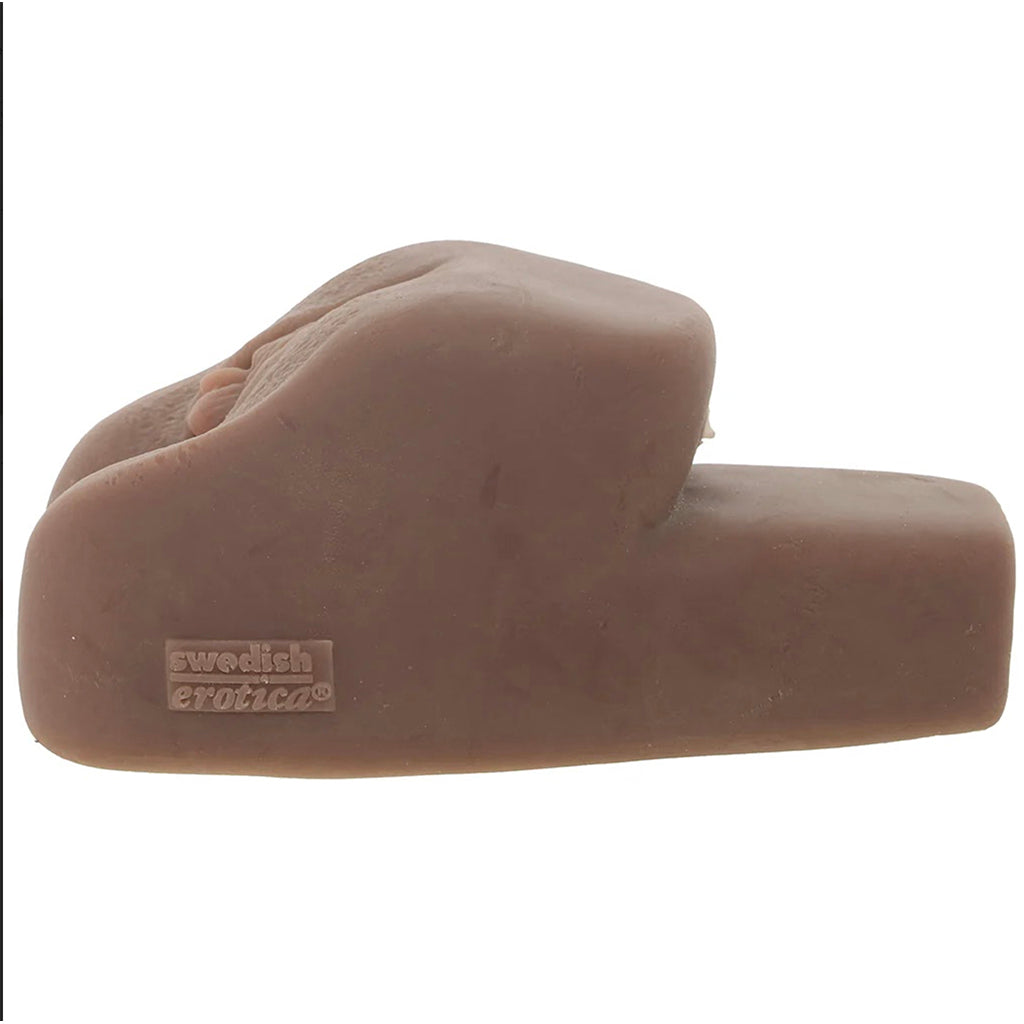 Lacey's Afro-Centric Pussy & Ass Vibrating Stroker - Tophatter's Adult Sex Toys Online Male Masturbators > Pocket Strokers - Tophatter Daily Deals