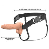Fantasy X-tensions 6 Inch Hollow Strap-On Vibe in Light Male Enhancement > Extenders and Sleeves - Tophatter Daily Deals
