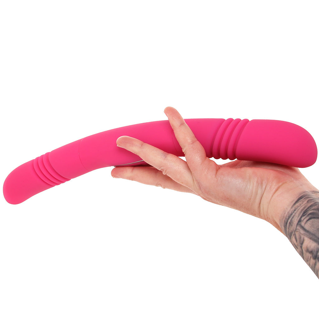 Zena Dual Thrusting Vibe Vibrators > G-Spot Vibrators - Tophatter Daily Deals