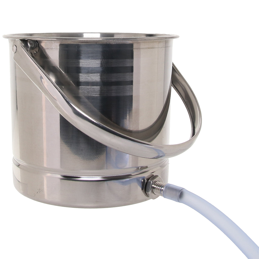 Aqua Clean 8 Piece Stainless Steel Bucket Set Anal Sex Toys > Douche and Enema - Tophatter Daily Deals