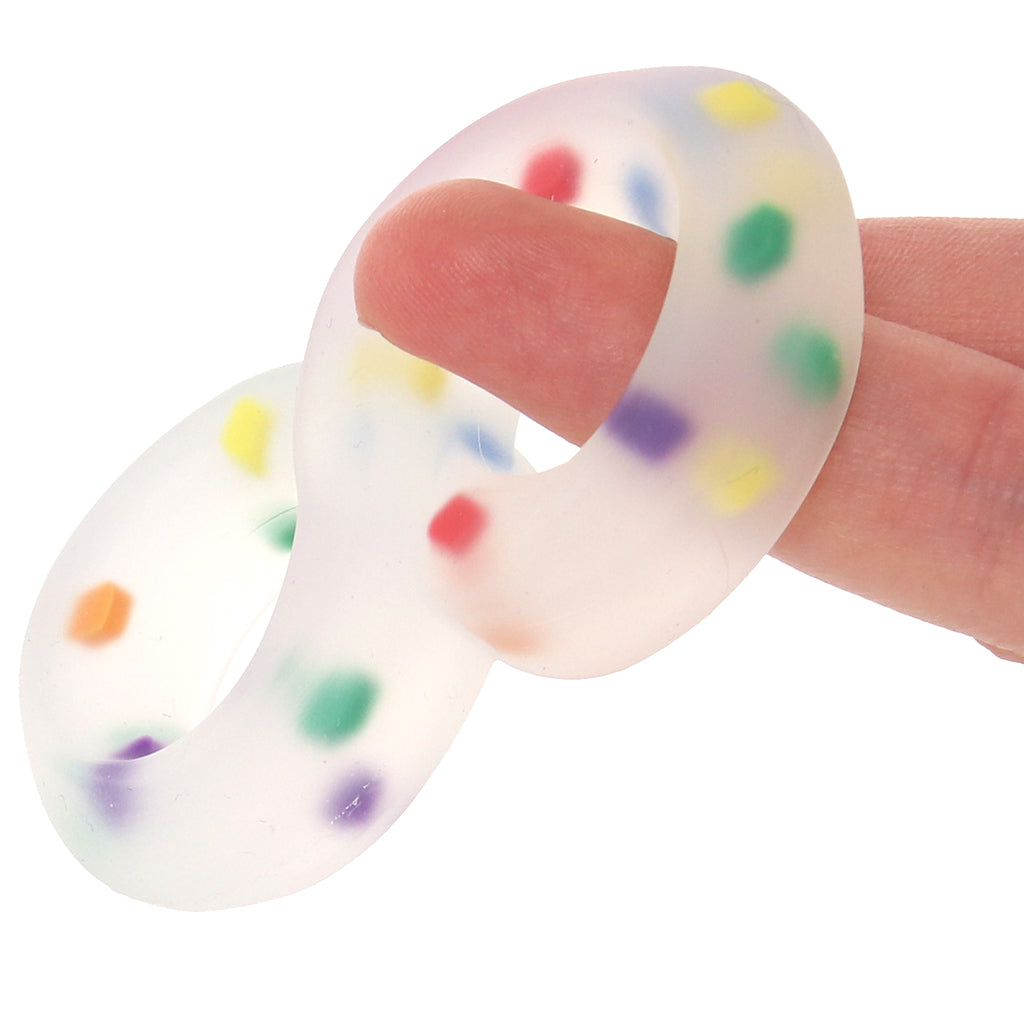 Alpha Crazy 8 Party Silicone Cock Ring Cock Rings - Tophatter Daily Deals