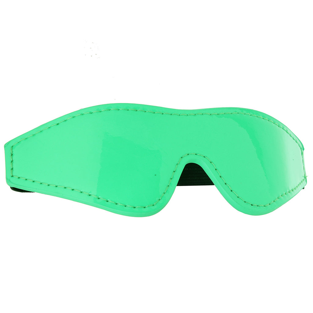 Electra Play Things Blindfold in Neon Green - Tophatter's Adult Products Bondage and Fetish > Pleasure Masks and Dress Up Play - Tophatter Daily Deals