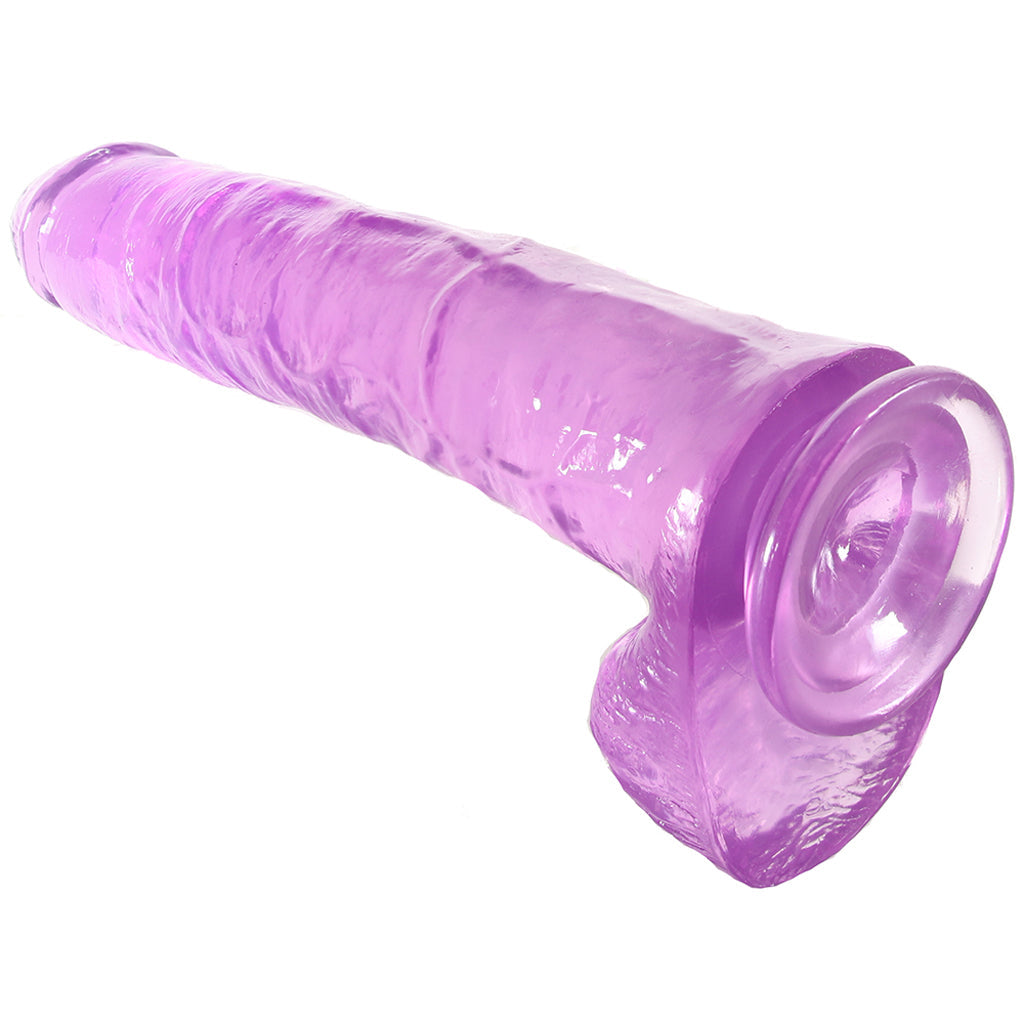 B Yours Plus Hefty n’ Hung 14 Inch Ballsy Dildo in Purple Dildo Sex Toys > Realistic Dildos - Tophatter Daily Deals