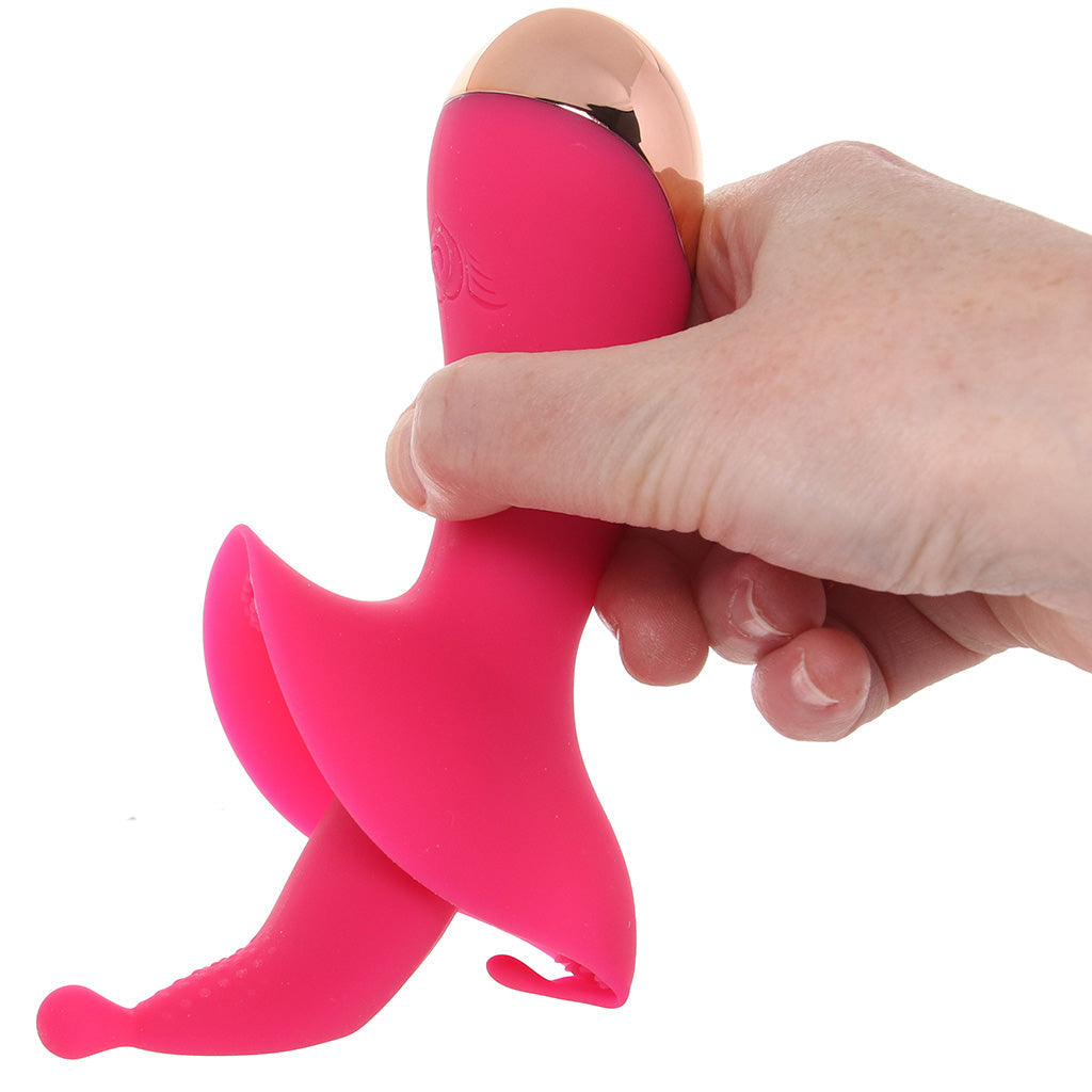 The Royale Flower Bud Heated Vibe Vibrators > Clitoral Stimulators - Tophatter Daily Deals